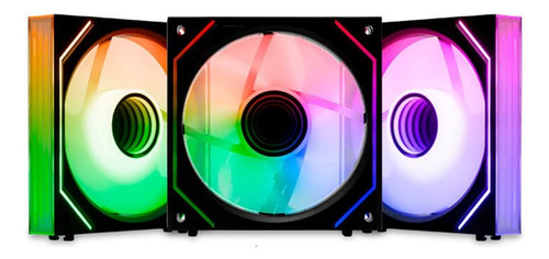 Kit Ventoinhas Mancer Ventus Zx, Argb, 3x120mm, Preta