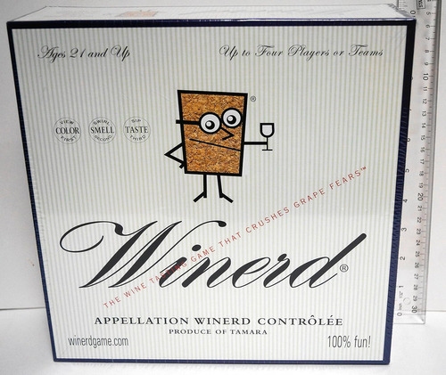 Winerd Wine Trivia Y Juego De Mesa De Cata A Ciegas