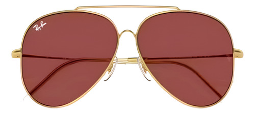 Ray-ban Sol Aviator Reverse 0rbr0101s Metal 62