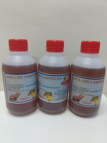 Miel Natural Con Aceite De Carpincho 350g