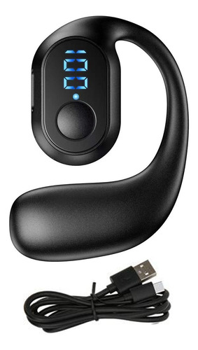 Auriculares Colgantes De Una Sola Oreja Con Pantalla Digital