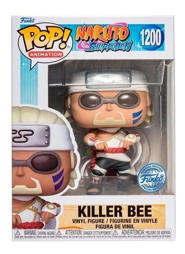 Funko Pop! Killer Bee #1200 Naruto Shippuden Funko Special E