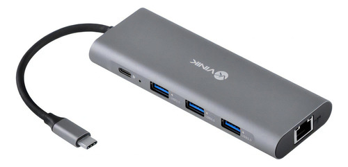 Hub USB tipo C 9 en 1