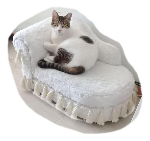 Sillon Mascota Ecocuero Gato Cucha Cama Premium Haussman