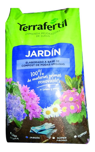 Terrafertil Jardin Sustrato X 50l