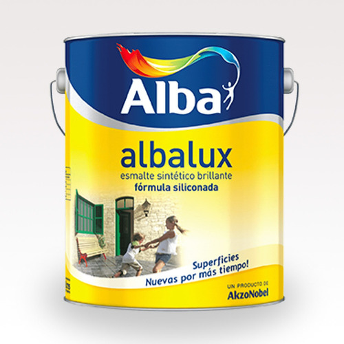 Albalux Blanco 4 Lts Pintura Sintetica Interiores | Devoto