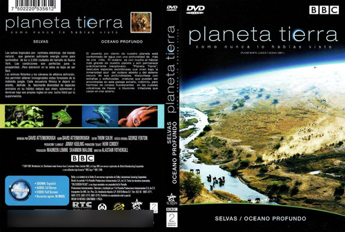 Bbc Documental Planeta Tierra Selvas / Oceano Profundo Dvd