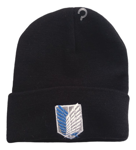 Shingeki No Kyojin Ataque Titanes Logo Bordada Gorro Lana