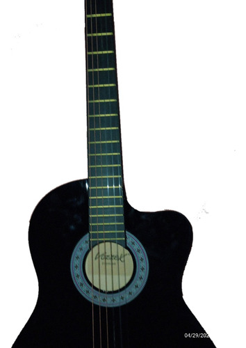 Guitarra Acústica Vozzex Negra