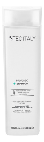 Shampoo Tec Italy De Limpieza Profunda Profondo 300 Ml