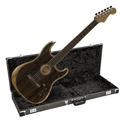 Guitarra Fender American Acoustasonic Stratocaster Ziricote