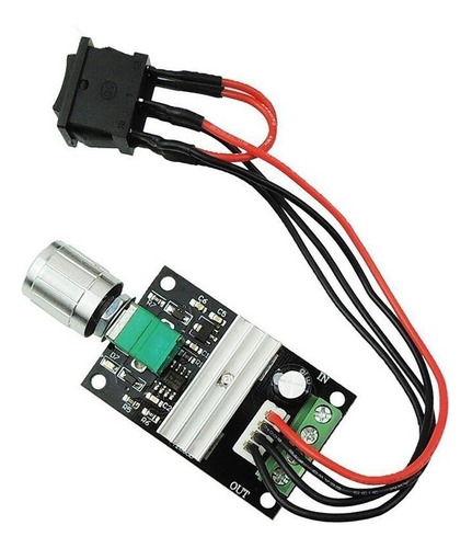 Controlador Velocidade Motor Pwm 3a Reversão 6v 9v 12v 24v