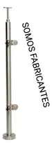 Comprar Postes Para Barandas 1 1\u002F2  Acero Inoxidable  2 Clip Vidrio