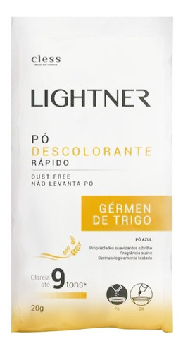 Lightner Pó Descolorante Rápido - Gérmen De Trigo 20g
