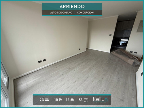 Arriendo | Altos De Collao | 2 Dormitorios 1 Baño