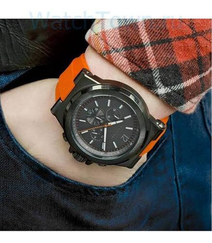 Reloj Michael Kors Dylan Naranja Mk8296 (Reacondicionado)