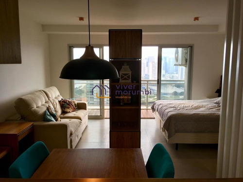 Imagem 2 de 15 de Apartamento Para Venda No Bairro Santo Amaro Em São Paulo ¿ Cod: Nm4843 - Nm4843