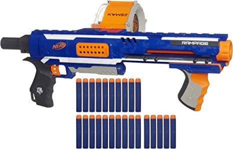 Pistola De Juguete Nerf Rampage N-strike Elite Toy Blaster C
