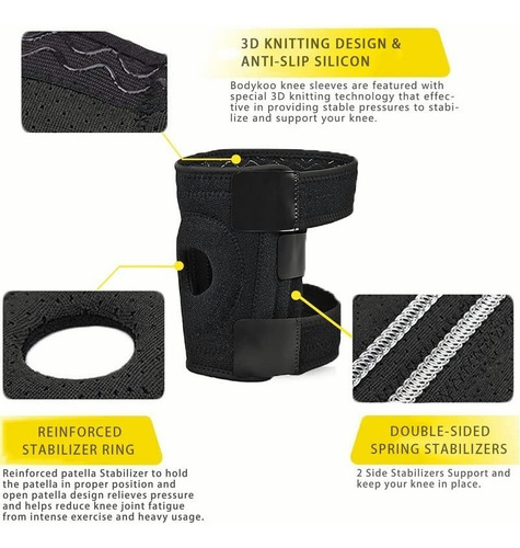 Rodillera Ortopedica De Neopreno Para Deporte Sujeta Rotula