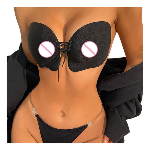 Sujetador De Mujer Cinta Invisible Adhesivo De Pecho De Sili