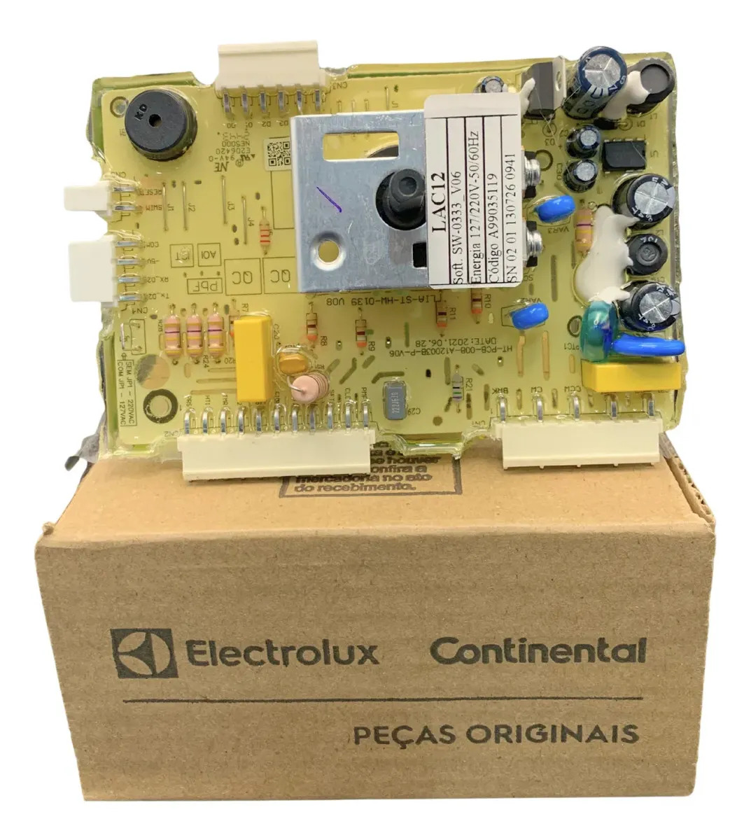 Placa de Potência para Lavadora Electrolux LAC12 – Código A99035119