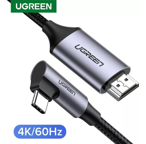 Cabo Usb C Para Hdmi Thunderbolt 3 4k 1080p 60hz