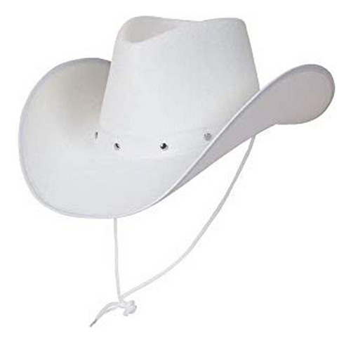 Sombreros - Wicked Adult White Texan Country Cowboy Hat Acce