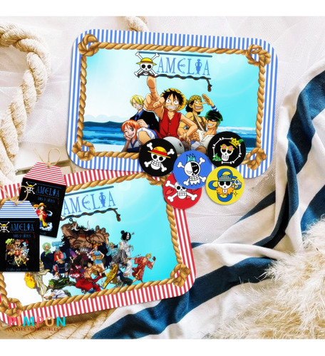 Kit Imprimible One Piece - Personalizado