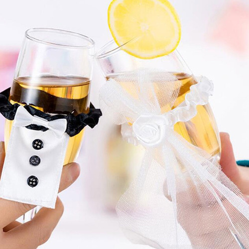 Copas De Vino Para Bodas, Novios, Copas De Champán, Adornos,