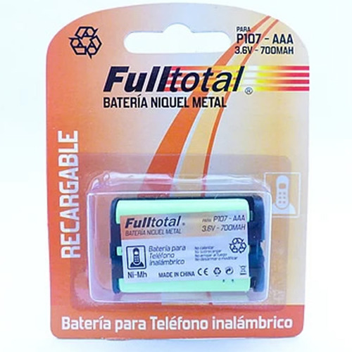 Bateria P/ Panasonic Hhr-p107 Nro 35 Tg3021 Tg3031 Tg3034