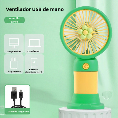 Swancooyu Ventilador De Mano Portátil Ventilador De Mano Recargable
