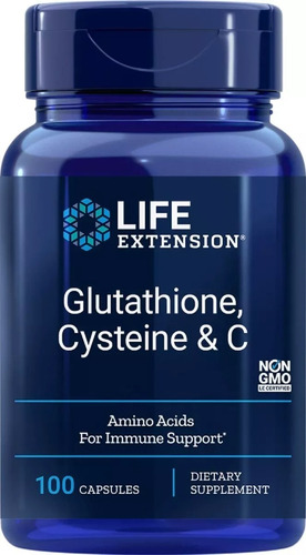 Glutathione, Cysteine & C X 100 - Unidad a $1188