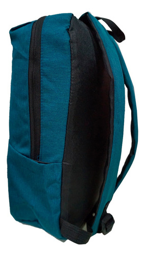 Mochila Deportiva Azteca 10l Liviana Mod21 - Impacto Color Azul Diseño De La Tela Lisa