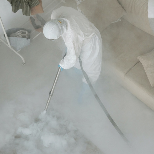 Imagen 5 de 10 de Liquido Sanitizante Para Maquina De Humo Desinfectante 3.8l