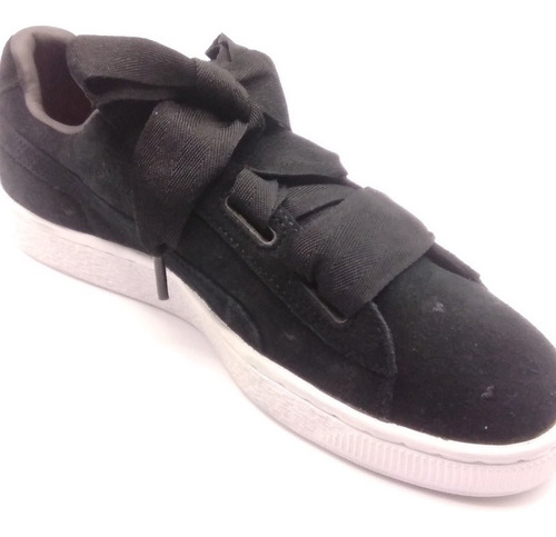 Tenis Dama Low Piel Negro  24.5 Cm