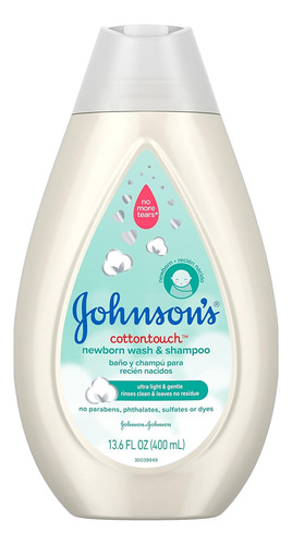 Johnson's Baby Baño Y Champu Para Recien Nacidos 400 Ml