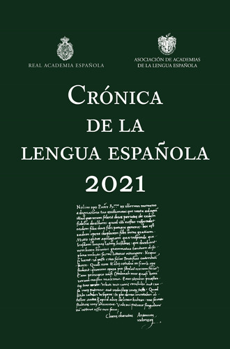 Cronica De La Lengua Española 2021 Real Academia Española Es