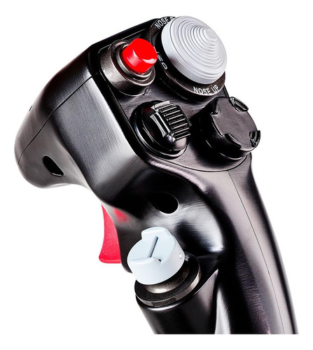 Joystick Thrustmaster Manche Hotas F-16 Viper Add-on Cor Pre Preto