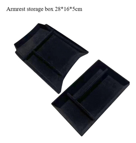 2x Caja De Almacenamiento De Reposabrazos De Consola Central