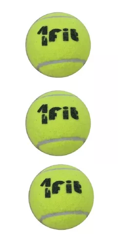 Bola de Tênis Quadra Oficial Profissional 1Fit