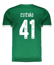 Comprar Camisa Palmeiras Home 25u002F26 Estevão N°41 Torcedor Puma
