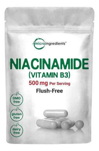 Vitamin B3 Niacinamida 400caps - U - Unidad A $1133