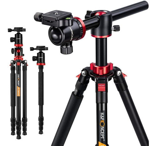 Trípode K&f Concept, Para Cámara Dslr, Profesional