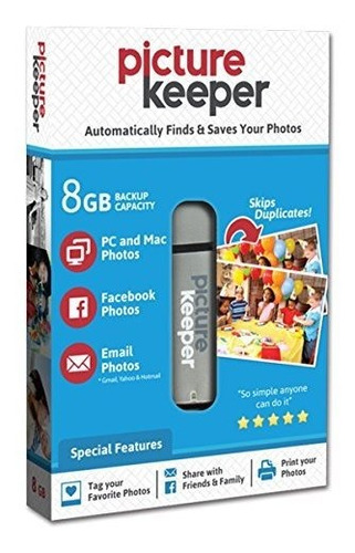 Picture Keeper Usb 8gb Para Fotos Y Videos