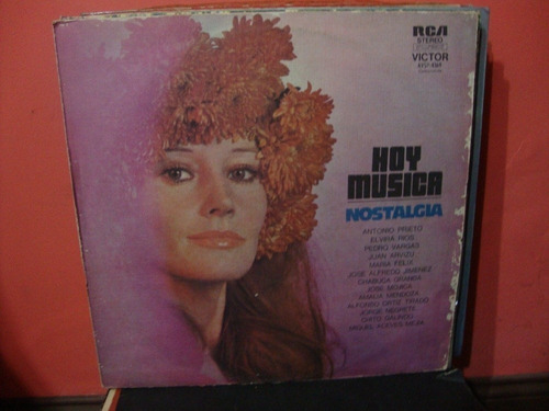 Vinilo Hoy Musica Nostalgia Arvizu Prieto Mojica Felix M2