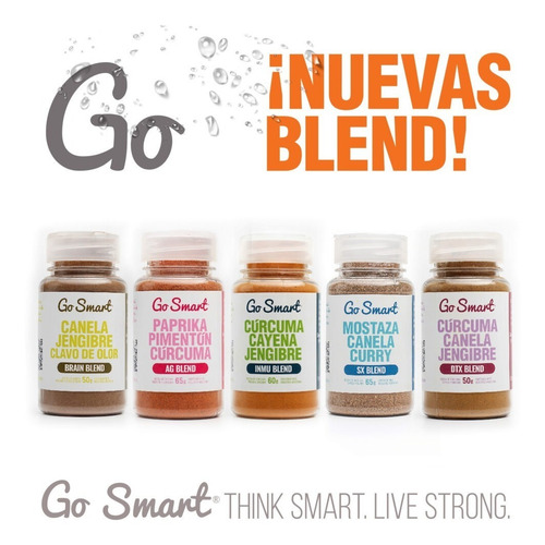 Imagen 2 de 3 de Blend De Especias 65 Gr Go Smart Anti Age Ag