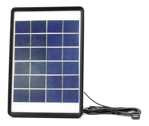 Panel Solar Cargador Carga Sol Celular Power Bank Usb 5.5w ®