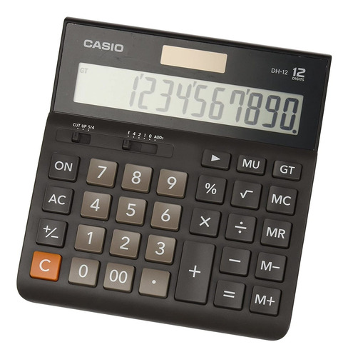 Calculadora De Escritorio Casio Dh-12 12 Digitos Pila/solar