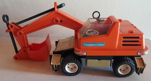 A Playmobil 3472 Maquina Cargadora Constuccion Obra Playlgh (Usado)