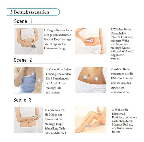 Tonificador Corporal Ultrasonico Masaje Ems Radiofrecuencia